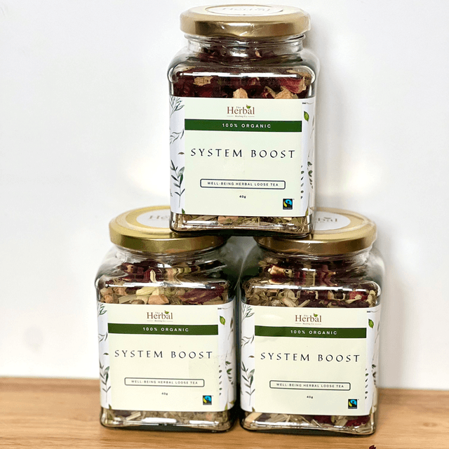 System Boost Organic Herbal Loose Tea