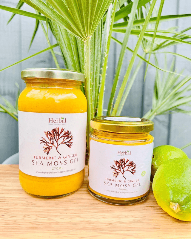 Turmeric & Ginger Organic  Wildcrafted Sea Moss
