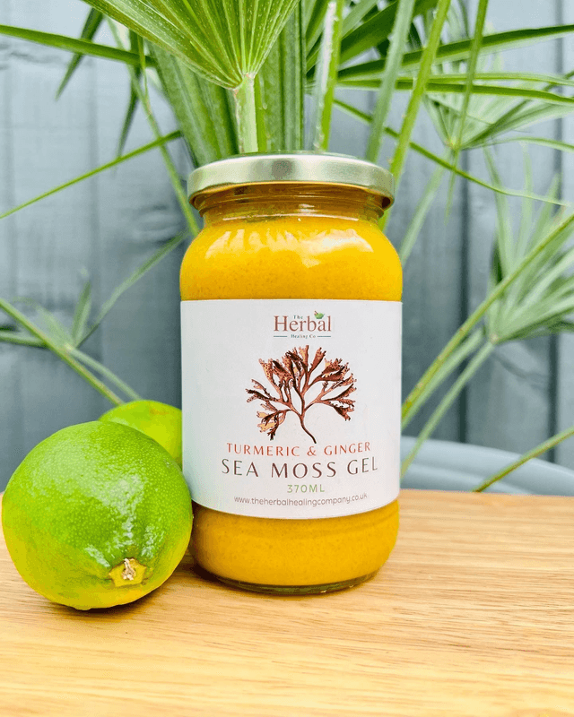 Turmeric & Ginger Organic  Wildcrafted Sea Moss