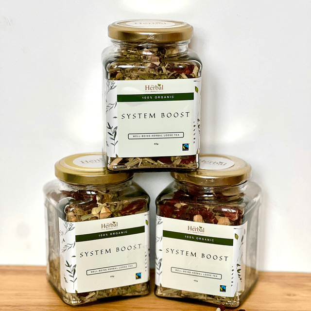System Boost Organic Herbal Loose Tea